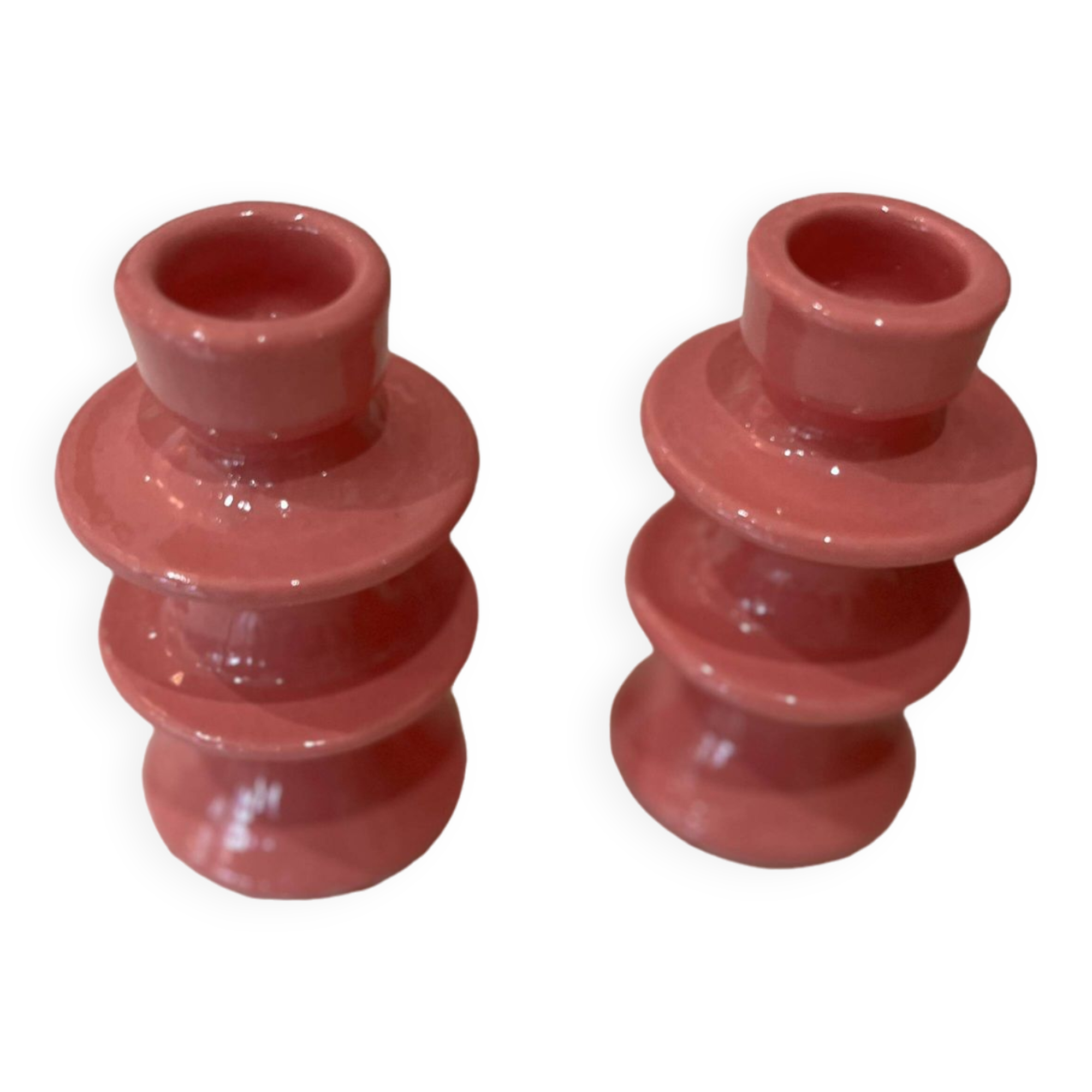 Barbapapa pink candle holder