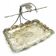 Fruit bowl, Art Nouveau, silver-plated brass, WMF, Germany, early 20th century