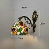 Tiffany style wall lamp