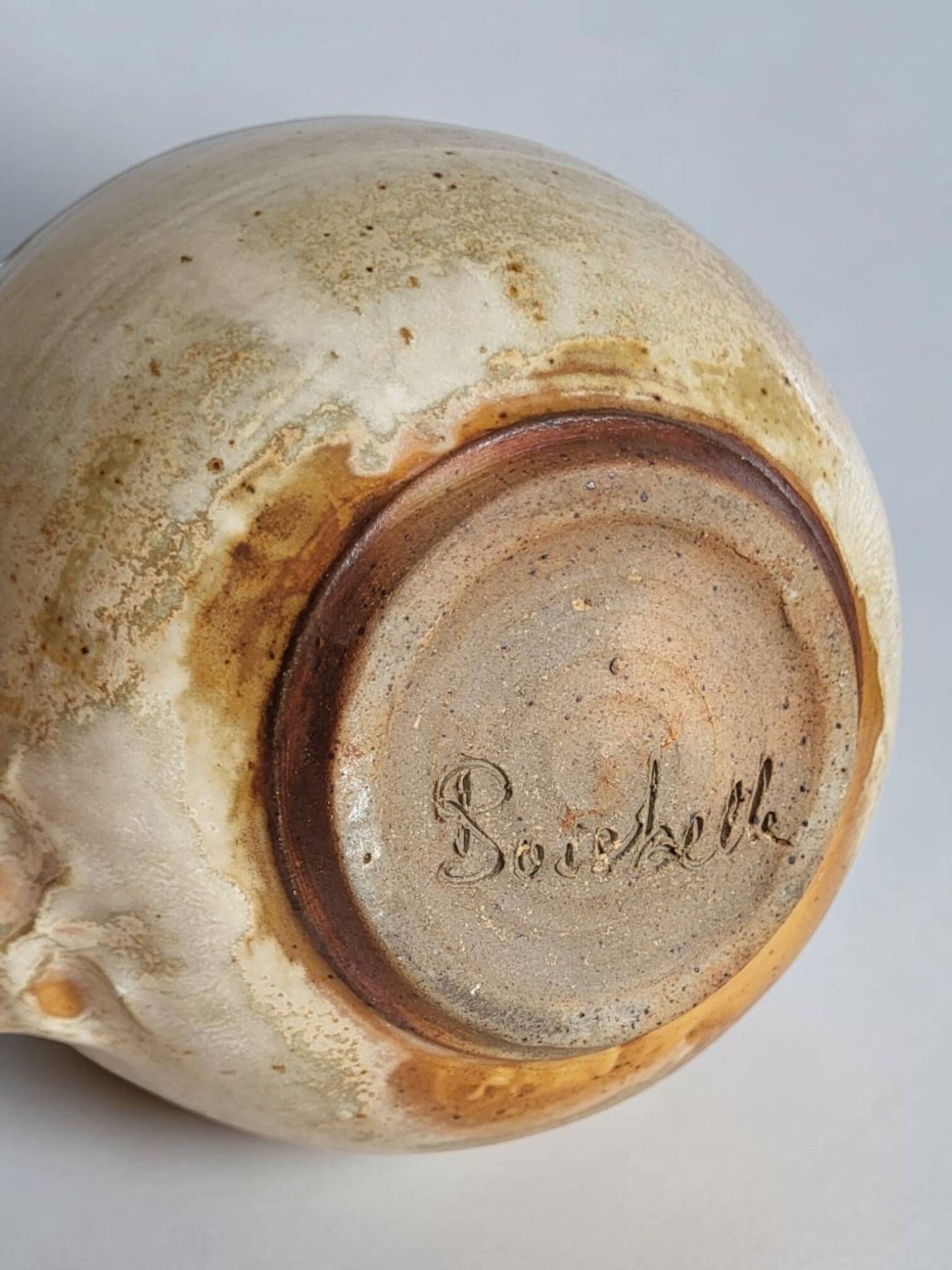 Glazed stoneware teapot – Hervé Rousseau, Atelier de Boisbelle, La Borne