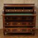 Cylinder desk in marquetry walnut – Louis XVI period, late 18th century