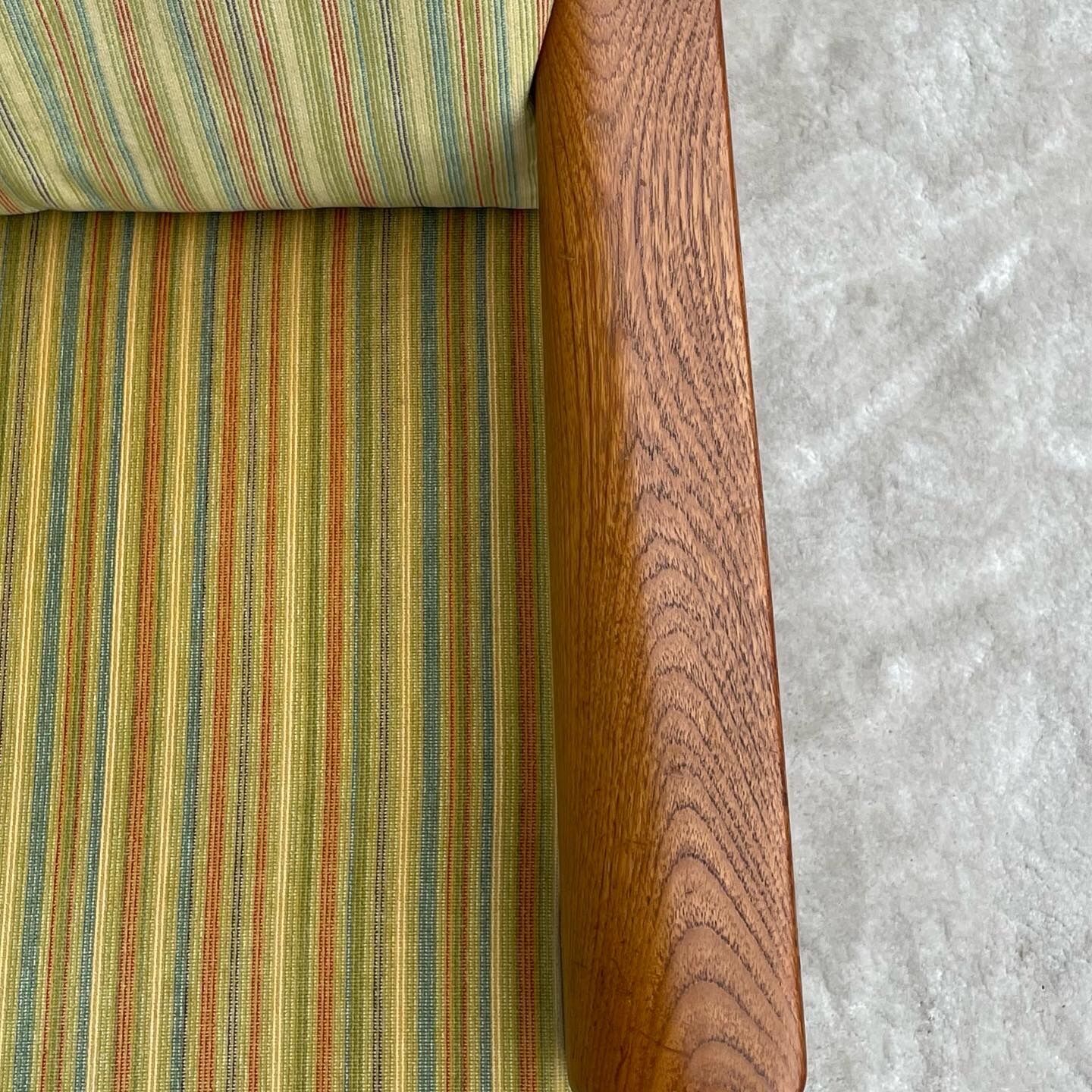 Danish teak 2 seater sofa