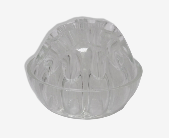 Vase pique fleurs en verre