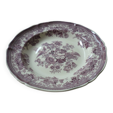 Villeroy & Boch “Fasan” red plate 1960