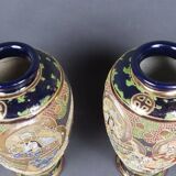 Paire de vases de Satsuma