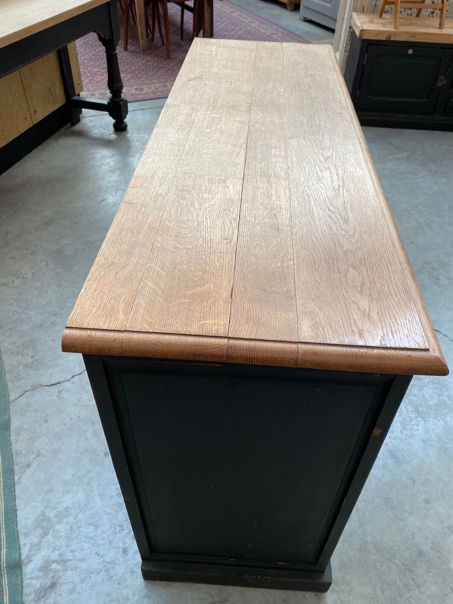 Old patinated craft furniture
