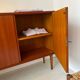 Buffet enfilade étroite scandiinave en teck