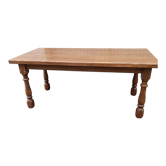 Solid oak farmhouse table