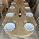 Monastery table in solid oak