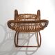 Fauteuil en rotin, années 1950