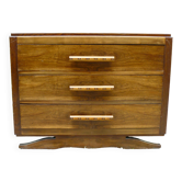 Commode art déco à 2 tiroirs