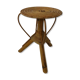 Table d’appoint en rotin et en bambou, vers les années 1970