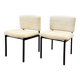 Pair of modernist chairs