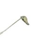 Soup ladle, Scandinavian functionalism, silver-plated brass, Denmark, early 20th century