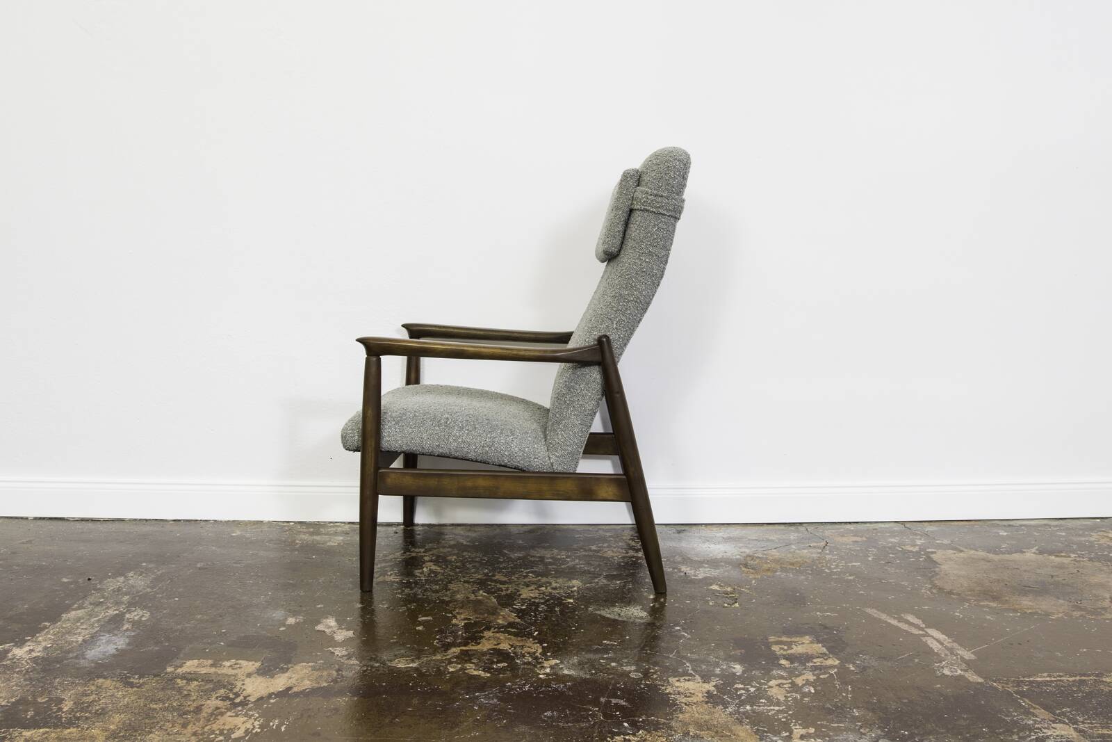 Mid-Century High Back Armchair by Edmund Homa, GFM, Poland, 1960s