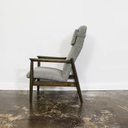 Mid-Century High Back Armchair by Edmund Homa, GFM, Poland, 1960s