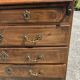 Writing cabinet, masterpiece of marquetry in solid cherry wood, late 18th, early 19th century.