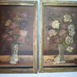 Pair of old paintings