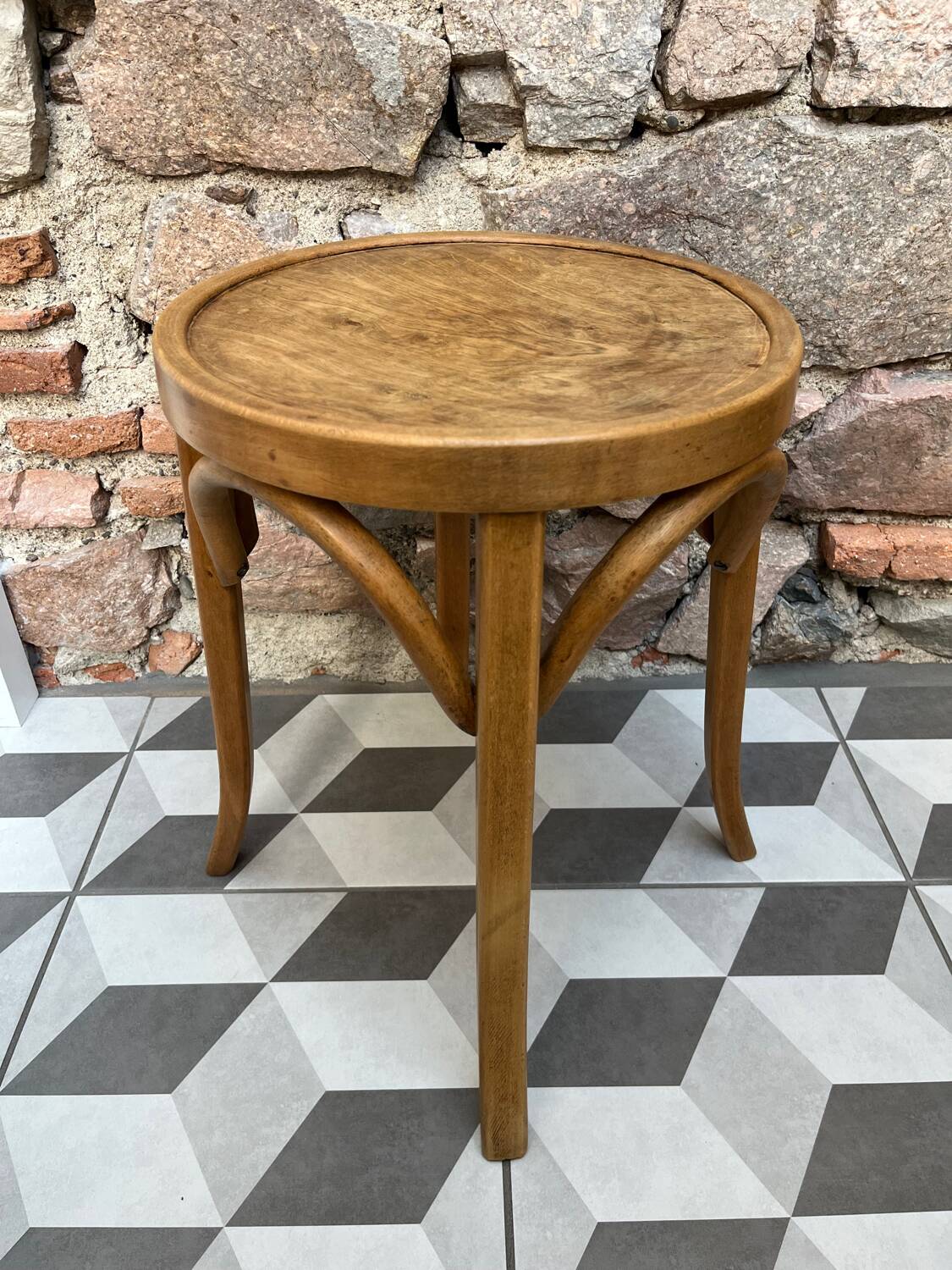 Baumann bentwood stool