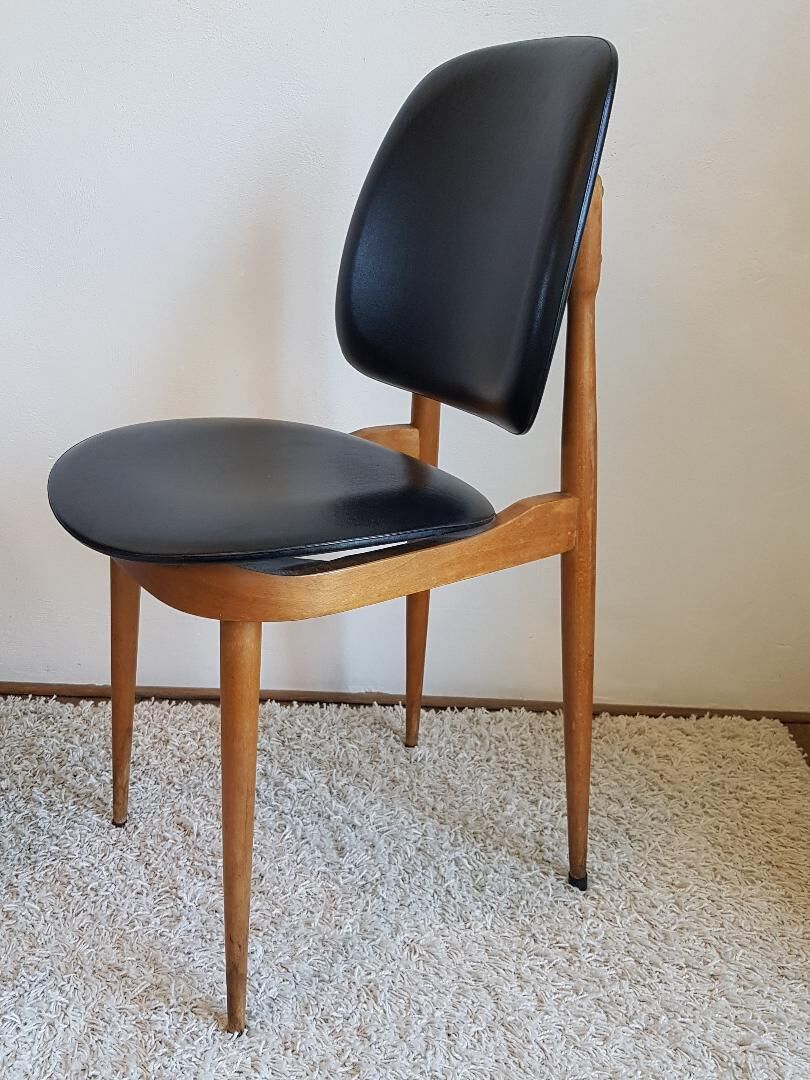 Pair of Baumann chairs model Pegasus circa 1960