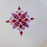 6 dessert plates from Moulin des Loups and Hamage, Madeleine model