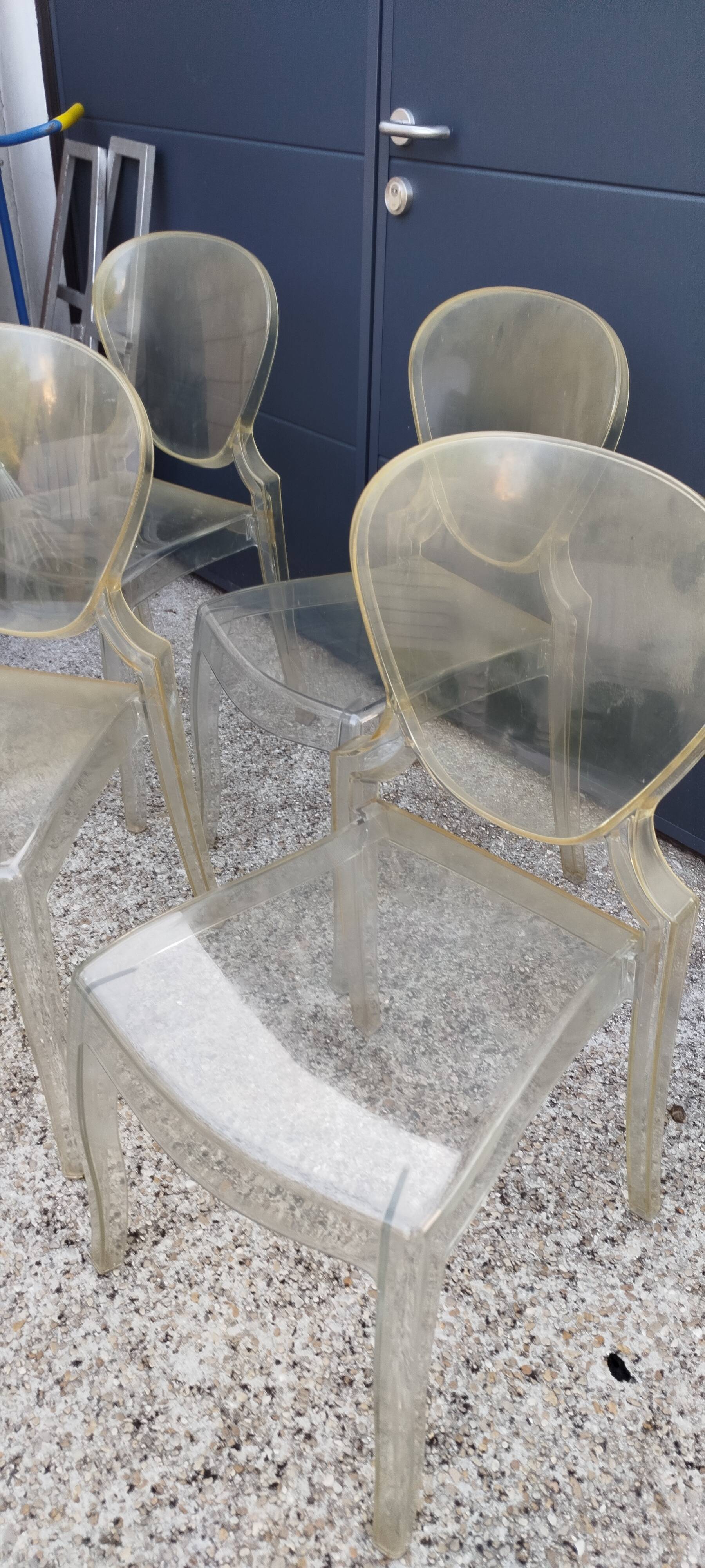 4 chairs by Pedrali