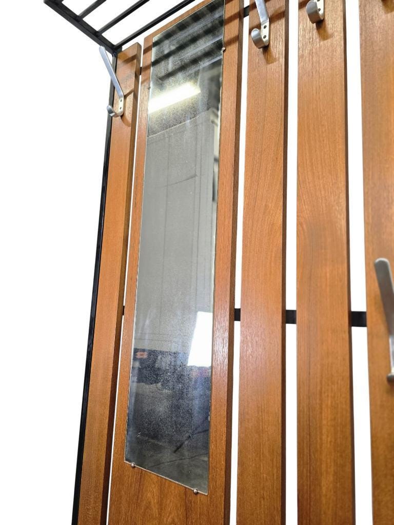 Vintage portemanteau sur pied haut / portemanteau de sol