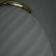 Murano wall lights from the 1980s - Italian design - Swirled glass and brass