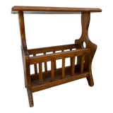 Wooden magazine door