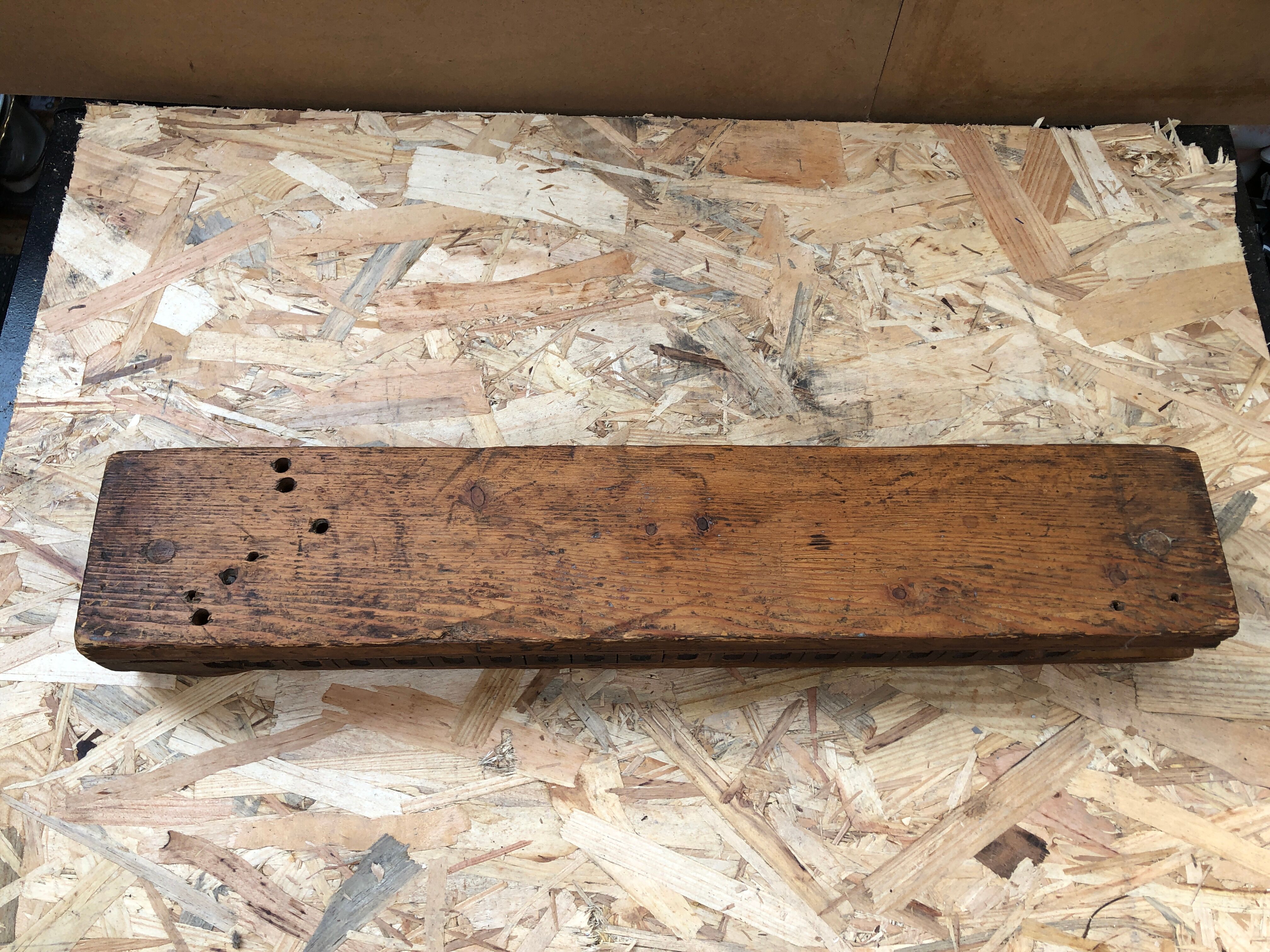 Old mold cigar press 20 location calibration drying smoker vintage