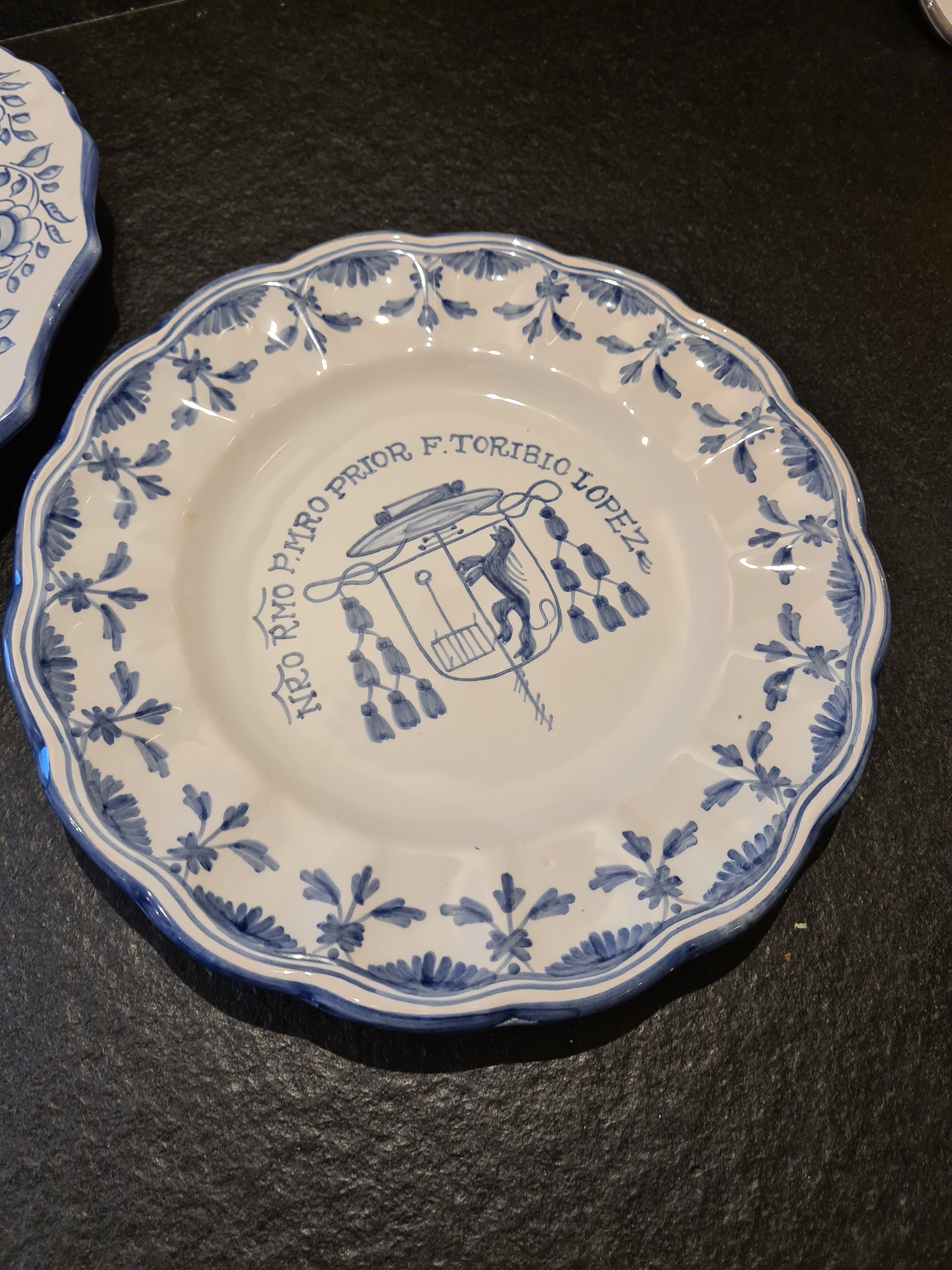 Spanish plate and dish