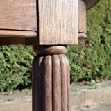 Antique solid oak table