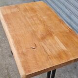 Wooden and metal table 1960
