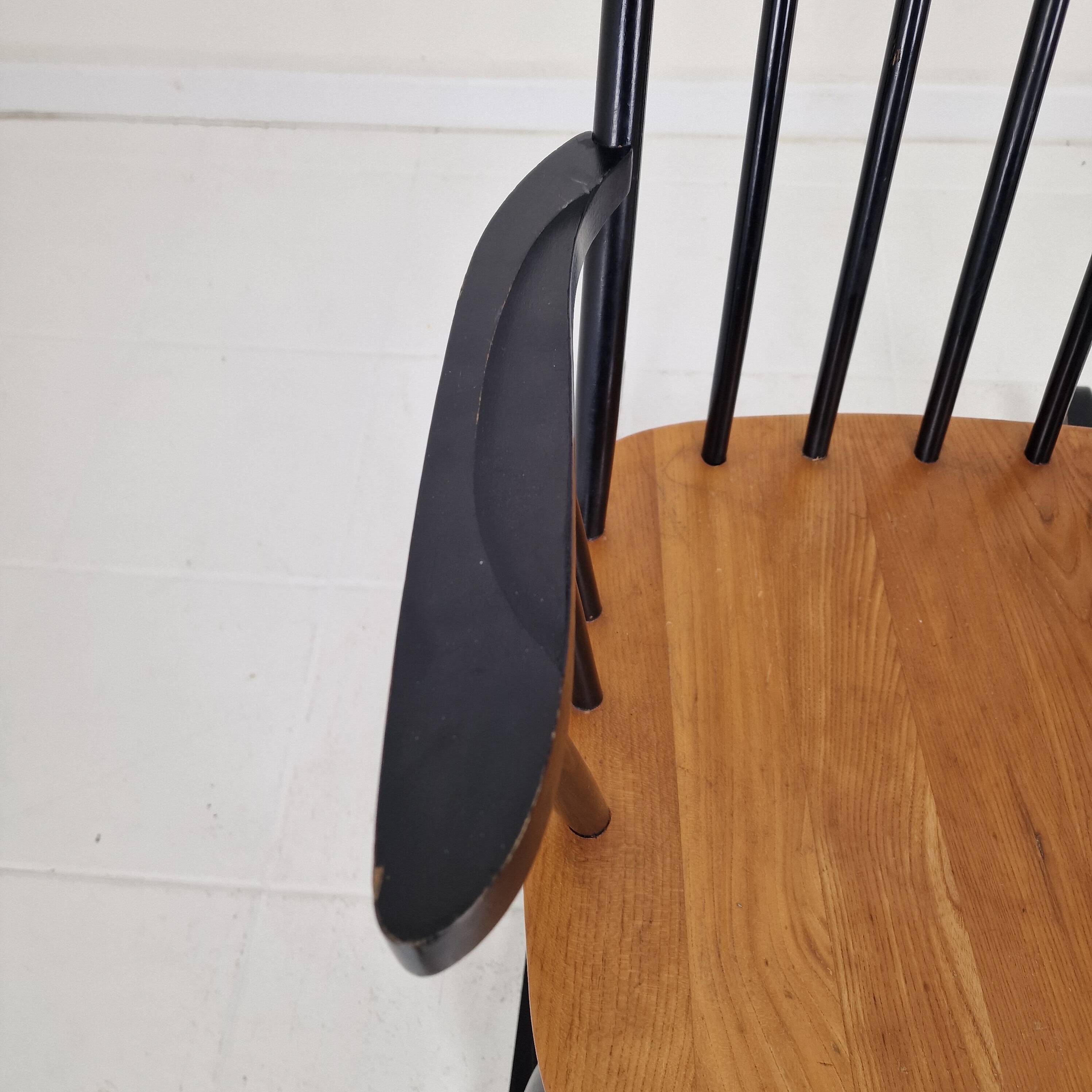 Rocking chair designed by Ilmari Tapiovaara for Asko, Finland, 1960's