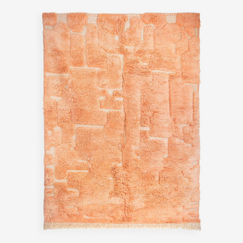 Berber rug mrirt peach color 300 x 202 cm