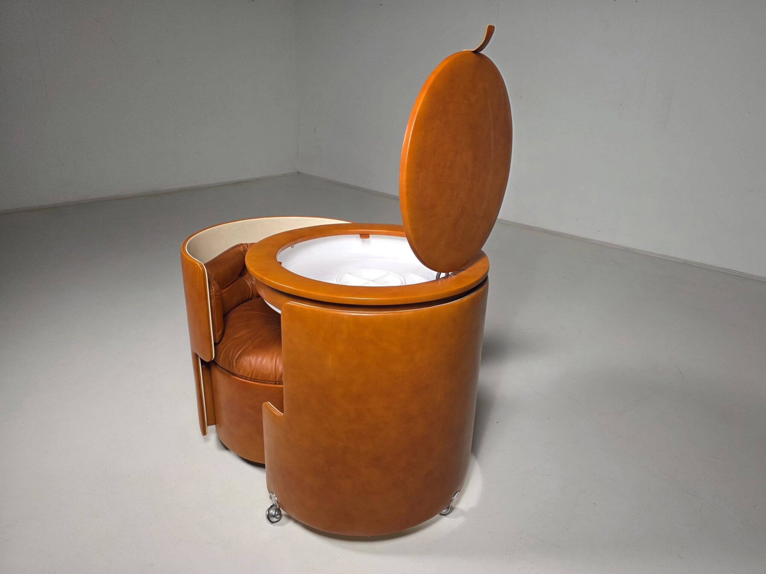 Dilly Dally vanity set by Luigi Massoni for Poltrona Frau