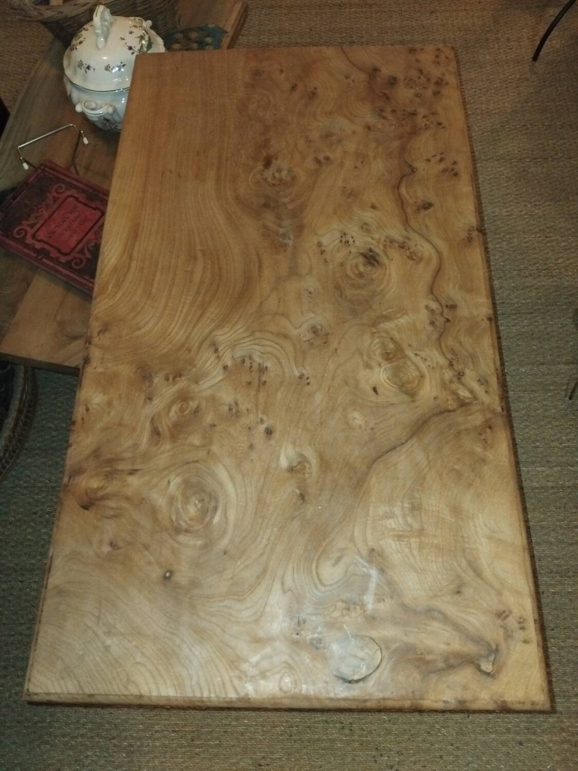 Table de bistrot plateau ormeaux