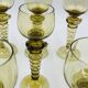 Lot de 8 verres à vin Roemer verts