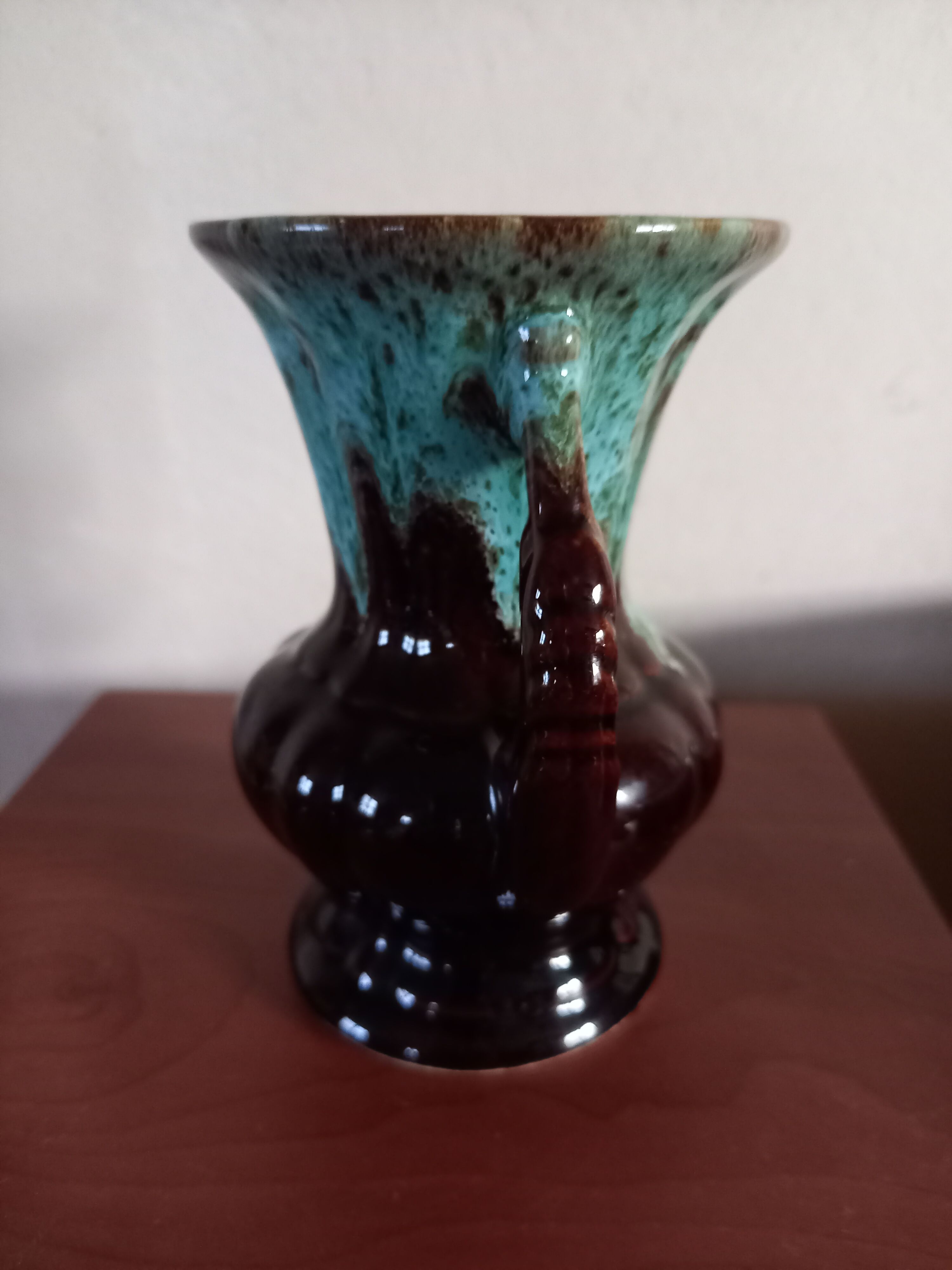 German ceramic vase Foreign vintage 60s