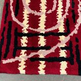 Rug danish design 60s 70s 90x180cm