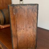 Antique wooden suitcase