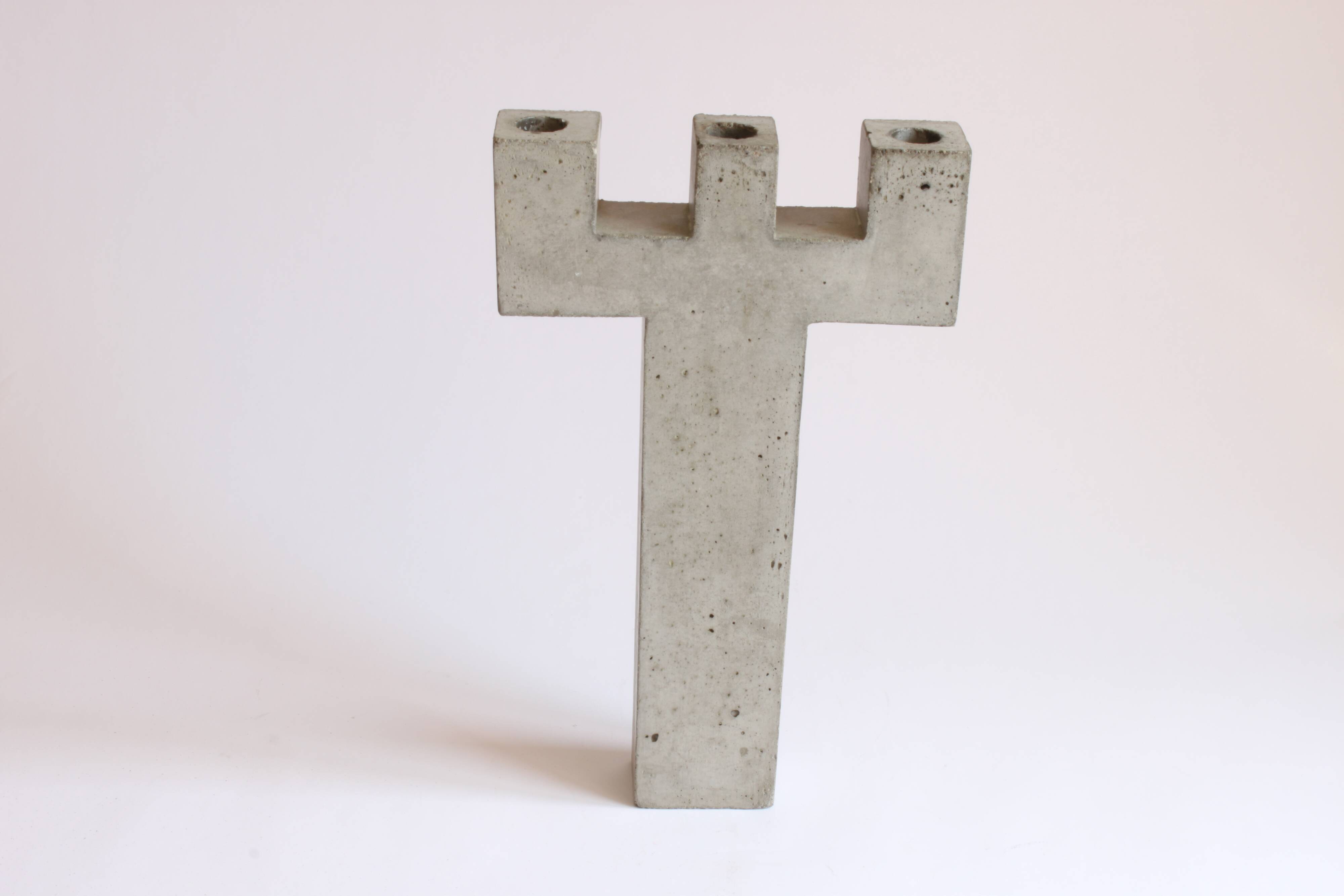 Concrete Triton Chandelier, 1990s