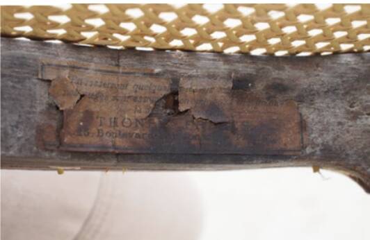 Thonet armchair n°12 1/2 Authentic