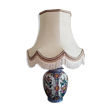Potiche mounted in lamp