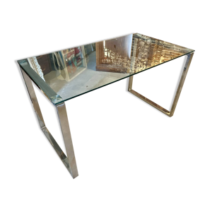 ancien bureau en verre