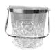 Crystal ice bucket, vintage.