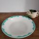Large turquoise shallow dish