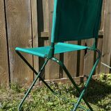 Vintage camping folding chair