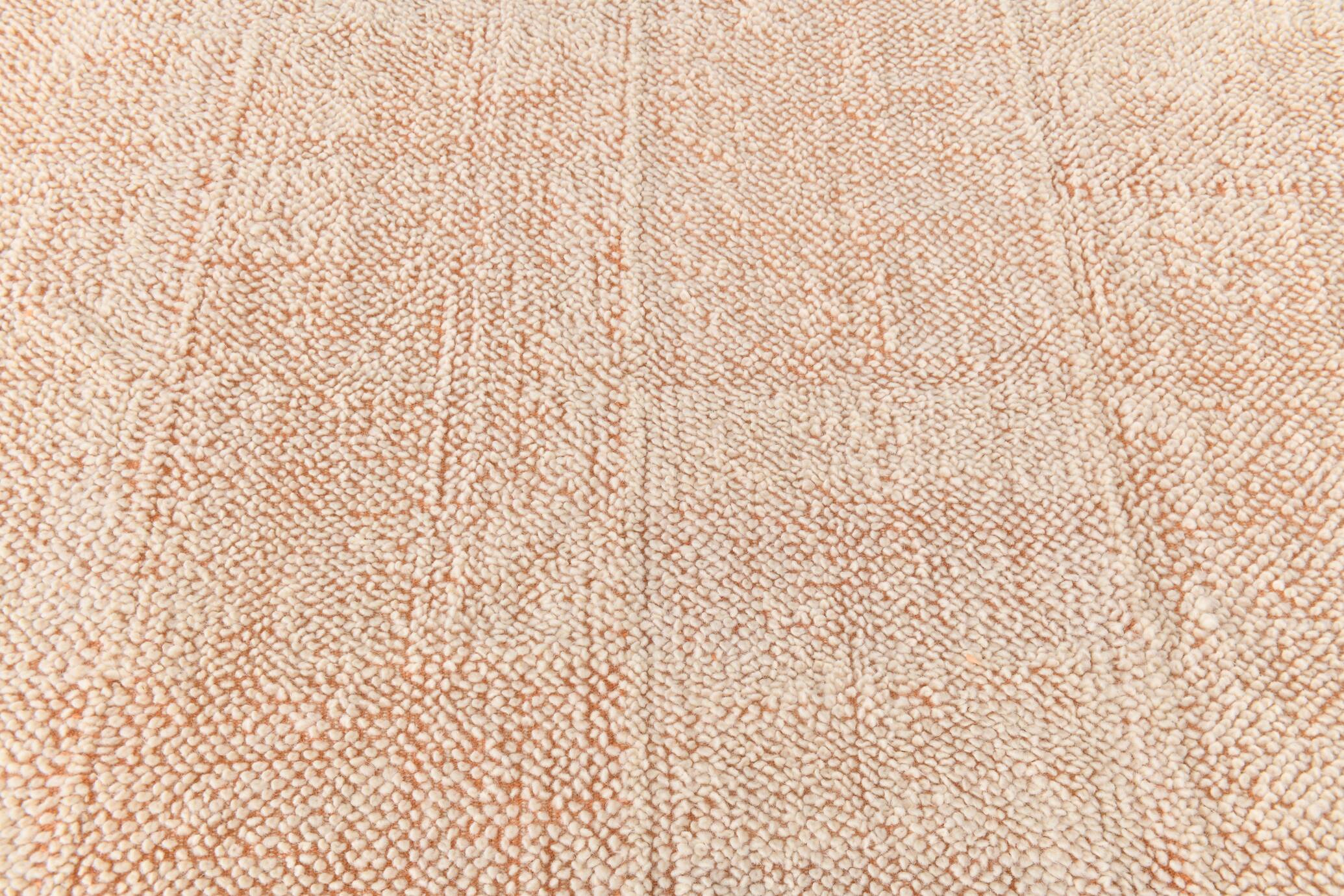 6x10 Rug For Living Room Soft Orange Vintage Rug, 200x307Cm SK 34952