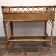 Vintage rattan dressing table